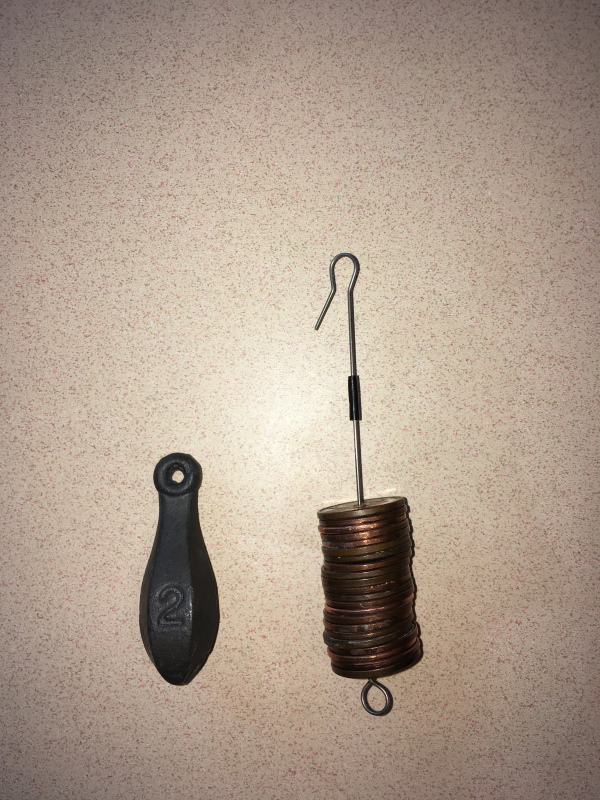 DIY Fishing Tackle - Penny Pole, 4 inches