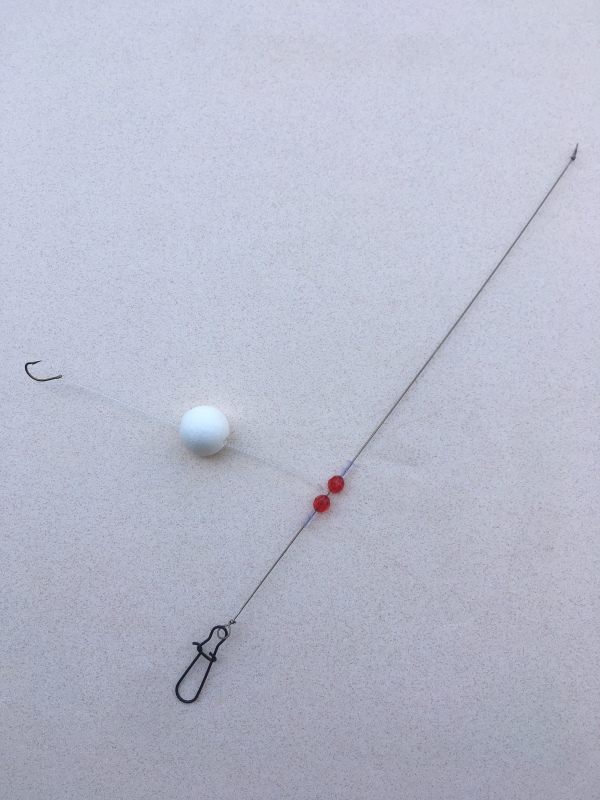 Beginner's Basic Fishing Rigs with Float - Red
