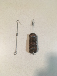 4 inch wire fishing leader